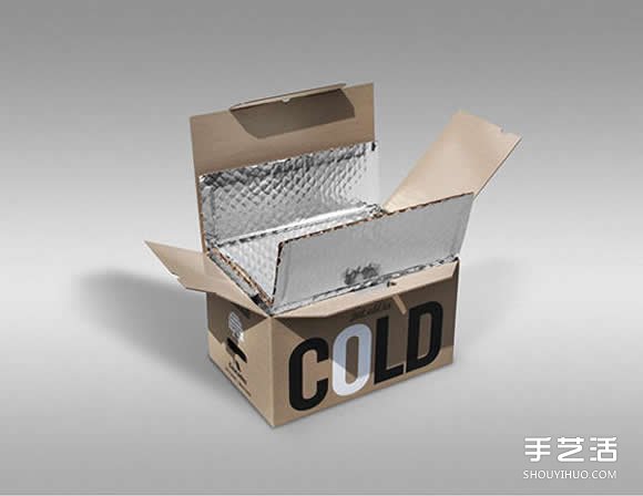 廢棄紙箱和錫箔材料手工DIY制作便攜冰箱 -  rpnrmr.com