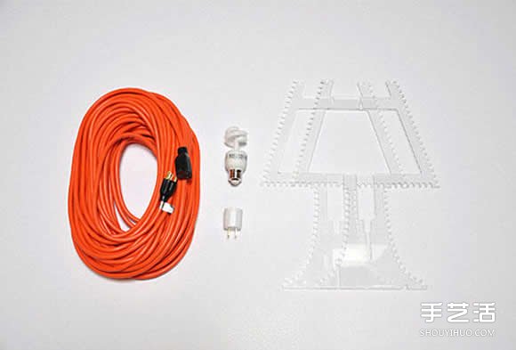 創(chuàng)意無限電纜臺燈DIY 簡單自制臺燈的方法教程 -  rpnrmr.com