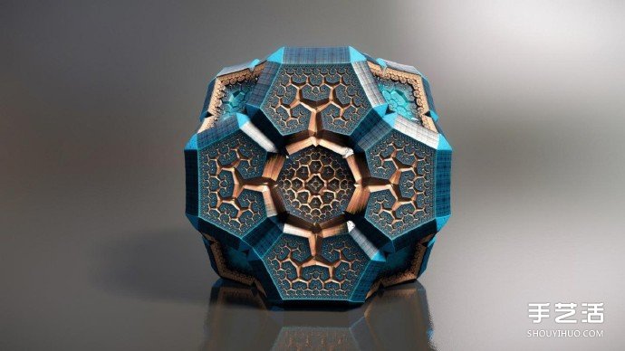 Tom Beddard分形藝術(shù)作品圖片——宇宙遺珠 -  rpnrmr.com