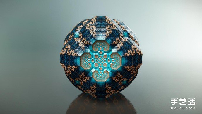 Tom Beddard分形藝術(shù)作品圖片——宇宙遺珠 -  rpnrmr.com