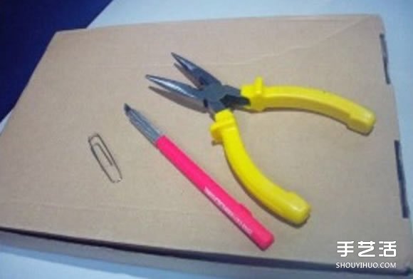 便簽夾DIY圖解教程 硬紙板制作便簽夾的方法 -  rpnrmr.com