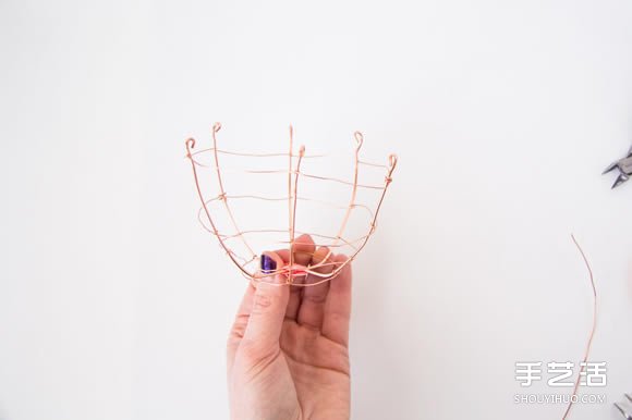 銅線雞蛋籃DIY教程 銅絲制作雞蛋籃的方法圖解 -  rpnrmr.com