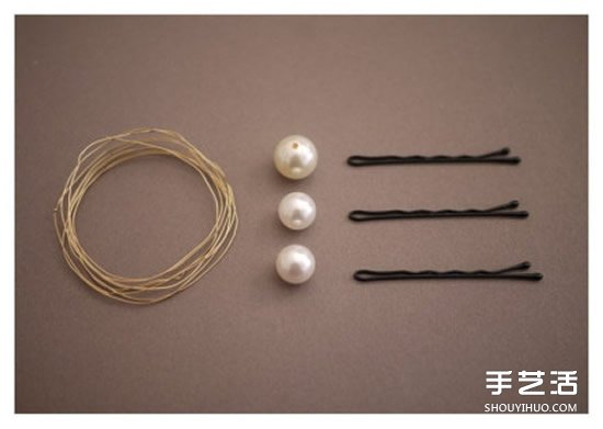 自制珍珠發(fā)卡的方法教程 簡單DIY珍珠發(fā)卡圖解 -  rpnrmr.com
