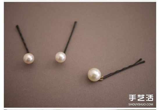 自制珍珠發(fā)卡的方法教程 簡單DIY珍珠發(fā)卡圖解 -  rpnrmr.com