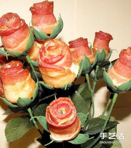 不尋常材質(zhì)制作而成的玫瑰花 不但好看還好吃 -  rpnrmr.com
