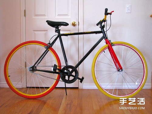 自制發(fā)光自行車的方法 磷光自行車DIY制作教程 -  rpnrmr.com
