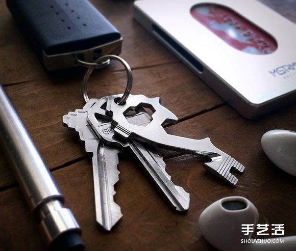 無縫接軌混進(jìn)鑰匙圈 20合一工具鑰匙MSTR KEY -  rpnrmr.com