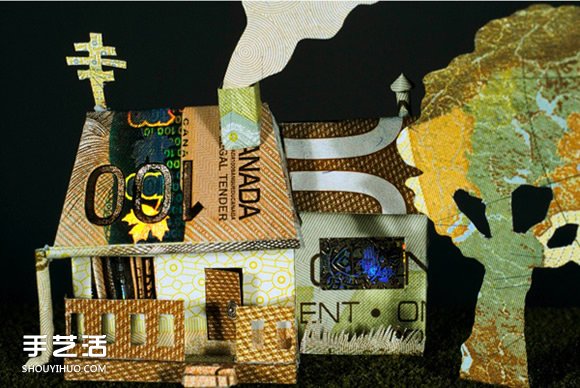 紙幣剪紙藝術(shù)作品欣賞 精美手工剪紙郵票圖片 -  rpnrmr.com