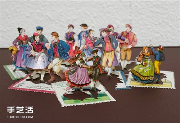 紙幣剪紙藝術(shù)作品欣賞 精美手工剪紙郵票圖片 -  rpnrmr.com