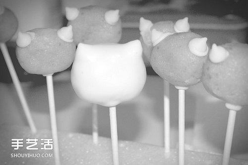 自制Hello Kitty蛋糕棒棒糖 超可口更可愛！ -  rpnrmr.com