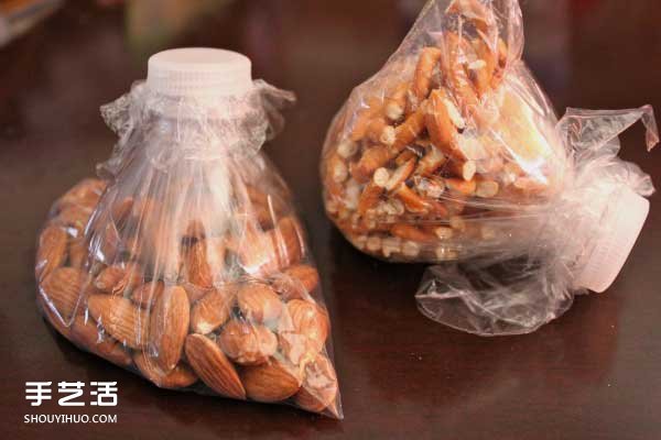 簡單環(huán)保DIY：利用塑料瓶蓋保存零食的方法 -  rpnrmr.com