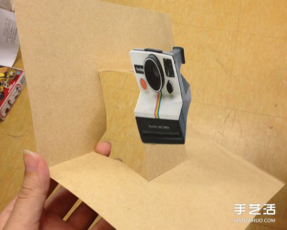 自制寶麗來相機(jī)立體賀卡的方法步驟圖解 -  rpnrmr.com