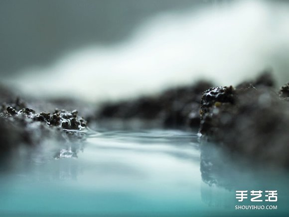 利用羊毛氈和牛奶、巧克力等DIY而成的風(fēng)景 -  rpnrmr.com
