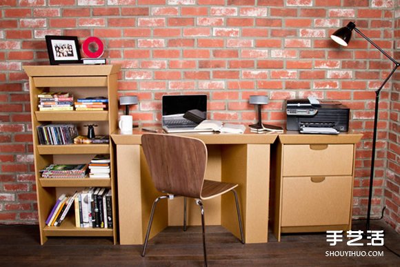 瓦楞紙家具制作圖片 手工瓦楞紙做家具的作品 -  rpnrmr.com