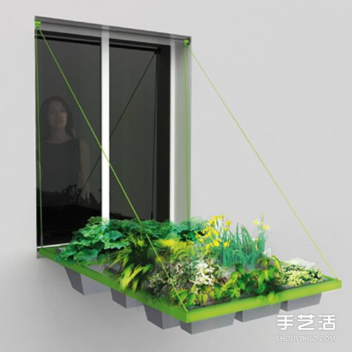 活動式窗臺改造 讓綠色盆栽成為最獨特那扇窗 -  rpnrmr.com