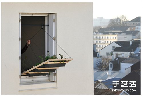 活動式窗臺改造 讓綠色盆栽成為最獨特那扇窗 -  rpnrmr.com
