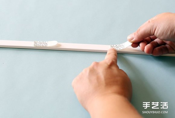 利用塑料條手工制作照片墻 塑膠條相片架DIY -  rpnrmr.com