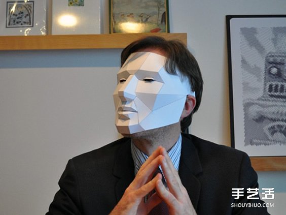 立體紙雕面具的做法 派對(duì)用卡紙面具手工制作 -  rpnrmr.com