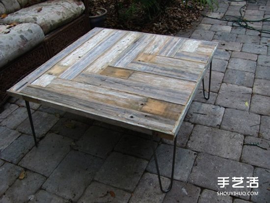 廢舊物改造桌子的方法 利用廢棄物DIY桌子圖片 -  rpnrmr.com