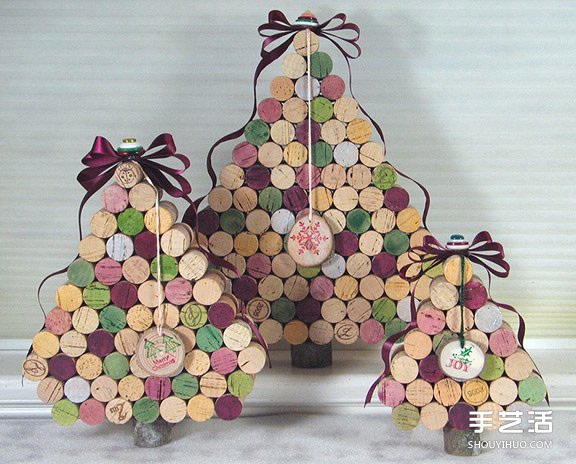 圣誕節(jié)軟木塞DIY圖片 圣誕紅酒瓶塞手工小制作 -  rpnrmr.com