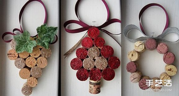 圣誕節(jié)軟木塞DIY圖片 圣誕紅酒瓶塞手工小制作 -  rpnrmr.com