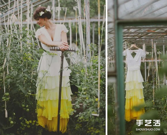 不要唯美純白 讓漸層婚紗為你抹上一道個性色彩 -  rpnrmr.com