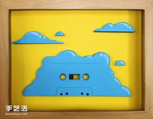 錄音磁帶廢物利用 手工制作呆呆表情卡帶公仔 -  rpnrmr.com