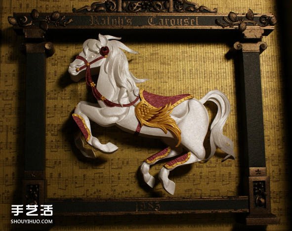 精致紙雕藝術(shù)作品 創(chuàng)造出更多不同的可能性 -  rpnrmr.com