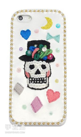 童話般的刺繡工藝 制作出獨(dú)特又可愛的手機(jī)殼 -  rpnrmr.com