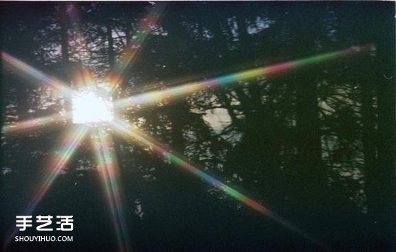 自制星光效果濾鏡的方法 CD盒子DIY制作濾鏡 -  rpnrmr.com