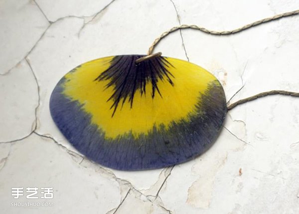 超美花瓣項鏈DIY圖片 手工制作花瓣項鏈作品 -  rpnrmr.com