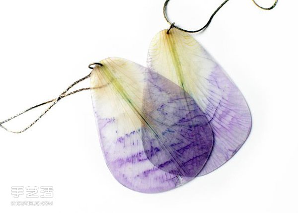 超美花瓣項鏈DIY圖片 手工制作花瓣項鏈作品 -  rpnrmr.com