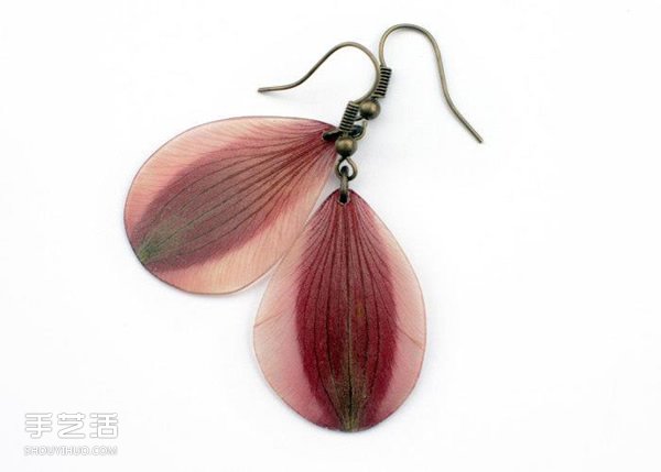 超美花瓣項鏈DIY圖片 手工制作花瓣項鏈作品 -  rpnrmr.com