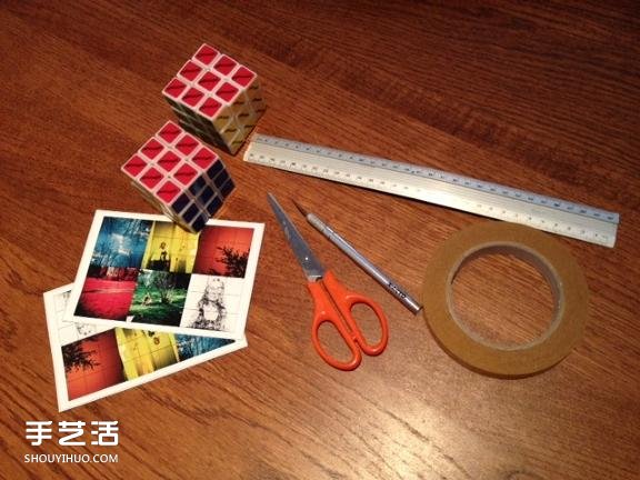 Lomo風(fēng)格魔方改造小制作 變成超贊飾品禮物 -  rpnrmr.com
