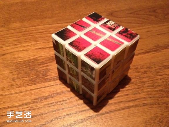 Lomo風(fēng)格魔方改造小制作 變成超贊飾品禮物 -  rpnrmr.com