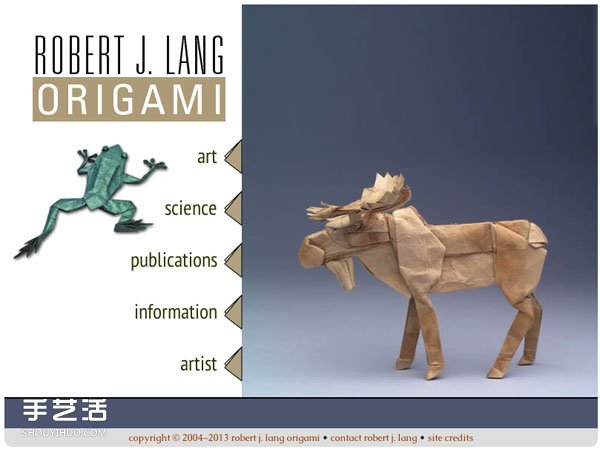 Robert Lang的數(shù)學(xué)折紙法 改變你對折紙的概念  -  rpnrmr.com