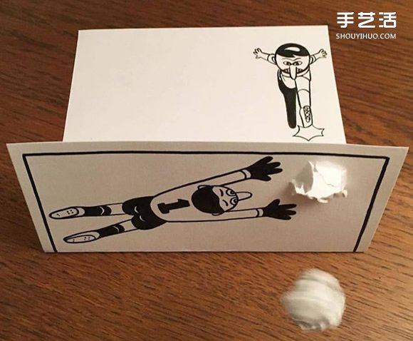 一支筆、一張紙，丹麥藝術(shù)家撕紙DIY出幽默！ -  rpnrmr.com