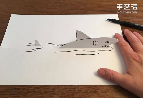 一支筆、一張紙，丹麥藝術(shù)家撕紙DIY出幽默！ -  rpnrmr.com