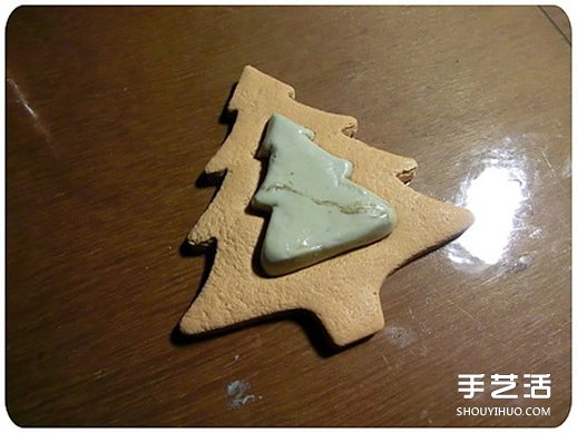 樹脂粘土制作圣誕樹餅干 糖心餅干粘土DIY教程 -  rpnrmr.com