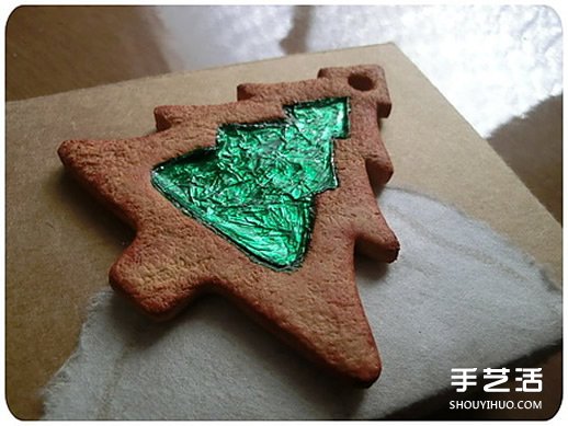 樹脂粘土制作圣誕樹餅干 糖心餅干粘土DIY教程 -  rpnrmr.com