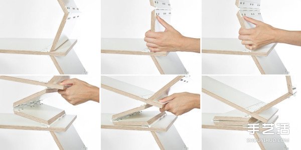 收納超簡單的折疊置物架制作 組裝拆卸都輕松 -  rpnrmr.com