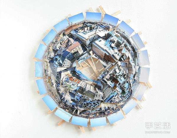 立體城市紙雕藝術(shù) 把多張照片拼接成全景組圖 -  rpnrmr.com