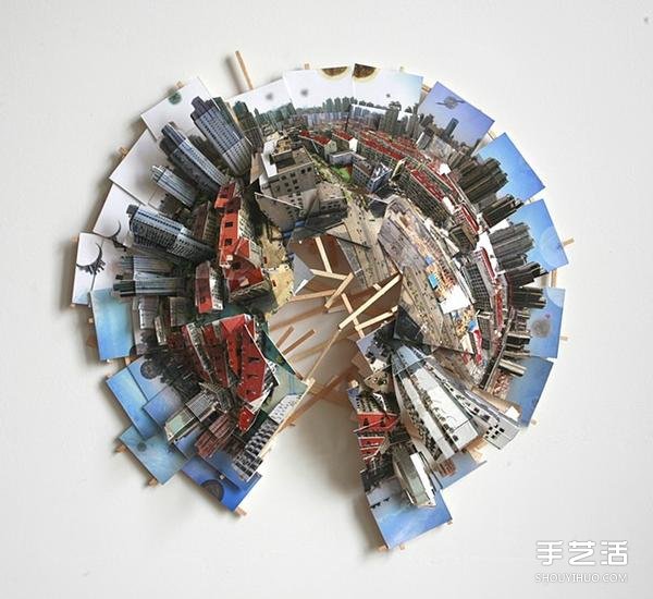 立體城市紙雕藝術(shù) 把多張照片拼接成全景組圖 -  rpnrmr.com