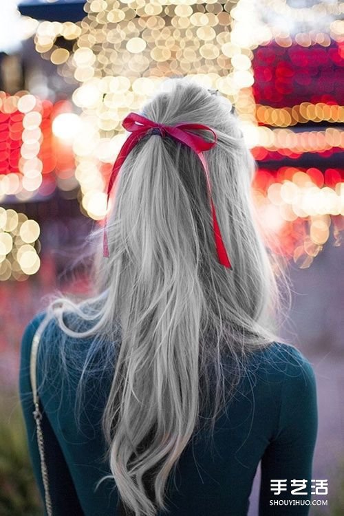小巧浪漫的蝴蝶結(jié)發(fā)飾搭配 誘發(fā)你的少女心 -  rpnrmr.com