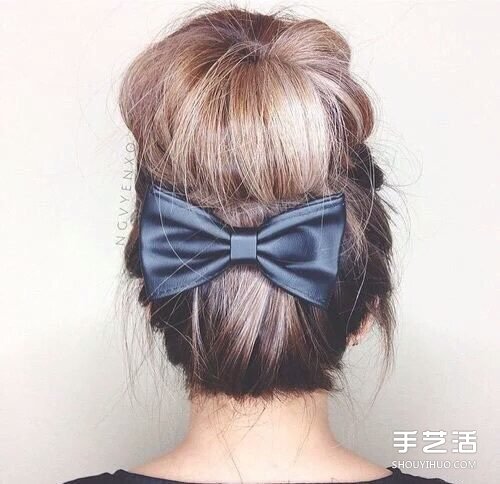 小巧浪漫的蝴蝶結(jié)發(fā)飾搭配 誘發(fā)你的少女心 -  rpnrmr.com