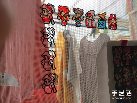 利用玻璃顏料DIY紗窗 最浪漫的夏日八位元畫 -  rpnrmr.com
