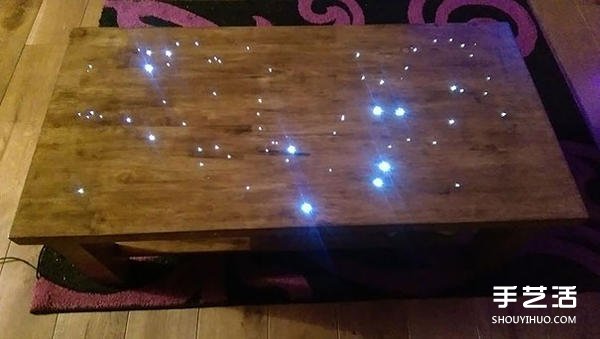 用光纖把家里的地板變成星夜般星光點(diǎn)點(diǎn)！ -  rpnrmr.com