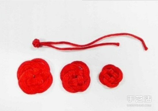 雙線結(jié)玫瑰花的編法 手工編織雙線結(jié)玫瑰圖解 -  rpnrmr.com