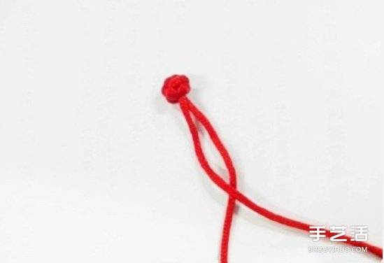 雙線結(jié)玫瑰花的編法 手工編織雙線結(jié)玫瑰圖解 -  rpnrmr.com