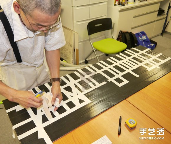 膠帶也能做招牌 日本手工達(dá)人剪貼“修悅體” -  rpnrmr.com